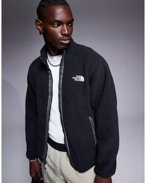 The North Face Seven Summits Fleeski Full Zip Heavyweight Fleece Jacket - Black