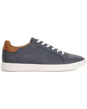 Dune Wide Fit Traces Trainers - Blue