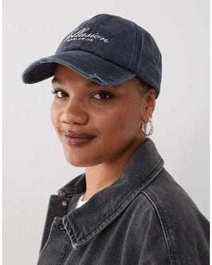 Collusion Logo Distress Cap - Blue