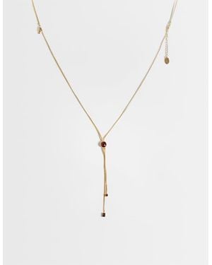 Mango Gelaagde Ketting - Wit