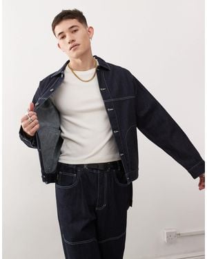 Gramicci Co-Ord Meadows Ranch Jacket - Blue