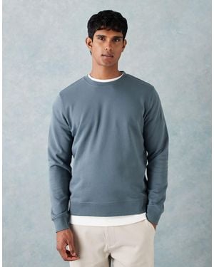 ARKET Relaxed Terry Sweatshirt - Blue