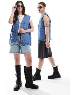Dr. Denim Denver Worker - Blu