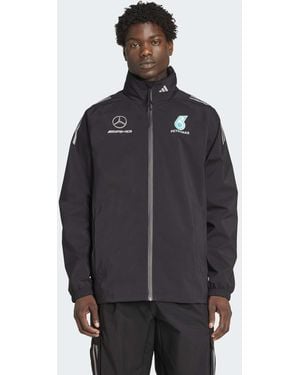 adidas Originals – mercedes-amg petronas formel 1 team mechanics – regenjacke - Grau