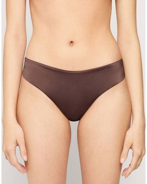 Tezenis Brazillian Bikini Bottoms - Brown