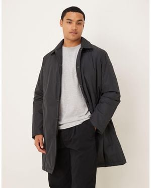 ARKET Tech Padded Overcoat - Gray