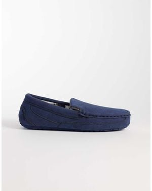 ASOS Moccasin Slippers - Blue