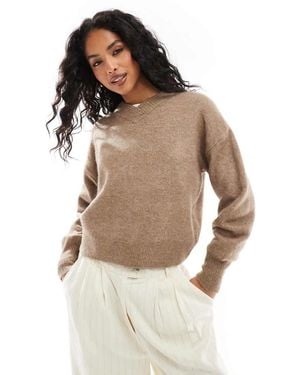 Pimkie Trui Met V-Hals - Naturel