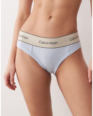 Calvin Klein – heritage cotton – bikinihose - Blau