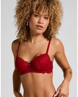 Hunkemöller Hunkemöller – marine – wattierter bügel-bh - Rot