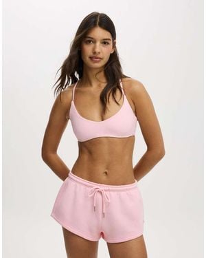 Cotton On Plush Micro Short - Pink