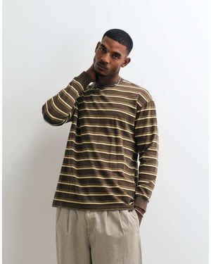 Blend T-Shirt A Maniche Lunghe Regular Fit - Metallizzato