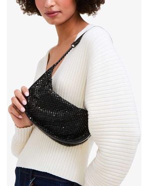 Carvela Kurt Geiger Ciao Shoulder Bag - White