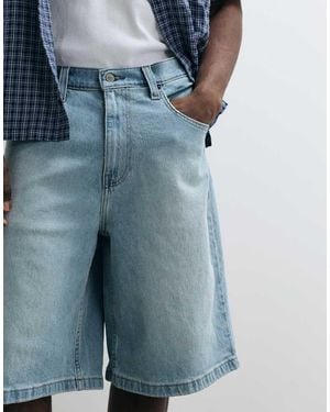 Hollister baggy Denim Shorts - Blue