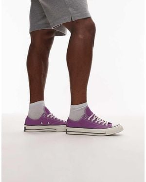 Converse Chuck 70S Ox Trainers - Purple