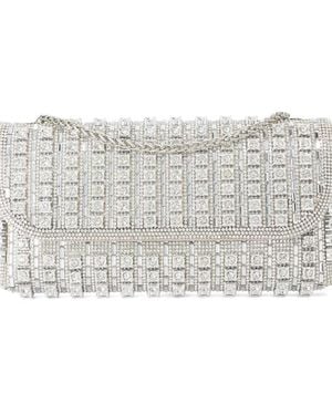 Dune Elabourate Clutch Bag - Grey