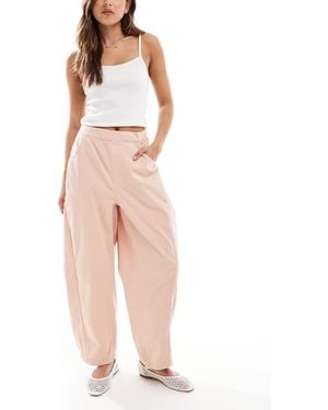 ASOS Harem Barrel Jeans - Natural