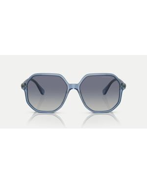 Swarovski – sk6003 – unregelmäßig geformte sonnenbrille - Blau