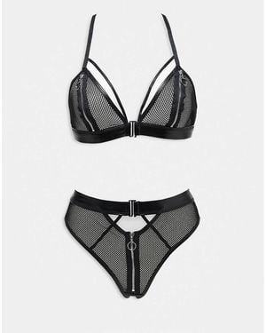 Ann Summers Ann Summmers Zorah Set - Black