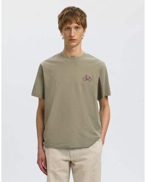 SELECTED T-Shirt - Groen