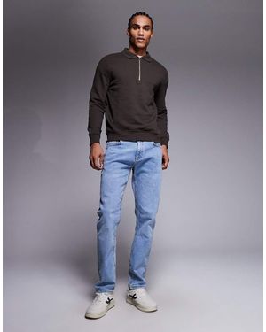 River Island Vaqueros De Corte Slim De - Azul