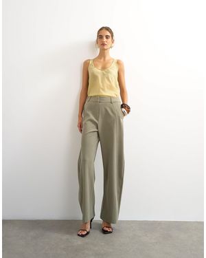 TOPSHOP Maßgeschneiderte hosen mit horseshoe-schnitt - Weiß