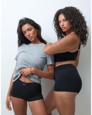 Reign Studio Conna boxer taille haute - Noir