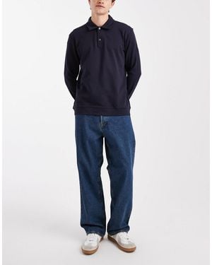 Jack & Jones – alex – weite jeans - Blau