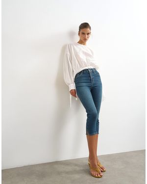 TOPSHOP – capri-jeans - Blau