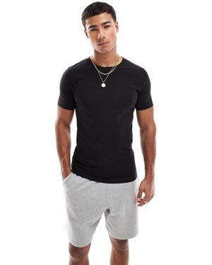 Jack & Jones Muscle Fit T-shirt - Black