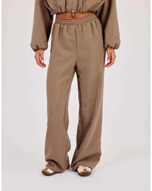 CERNUCCI Twill Trouser - Natural