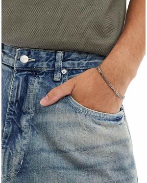 ASOS Bracciale A Catenina Barbazzale - Grigio