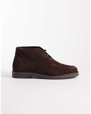 ASOS Lace Up Desert Boots - Brown