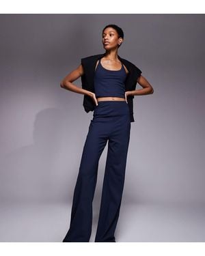 4505 Tall Icon High Waist Wide Leg Dance Pant - Blue