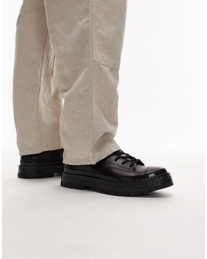 Converse Chuck 70 Leather Loafers - Black