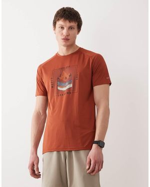 Dare 2b Reflective Lightweight Tech Ii T-Shirt - Red