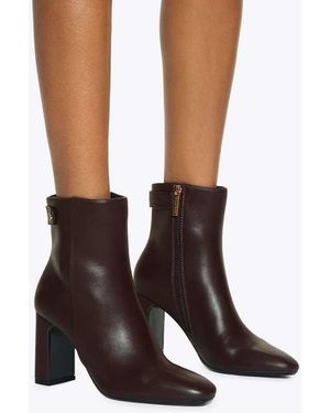 KG by Kurt Geiger Trix Mid Ankle Boots - Brown