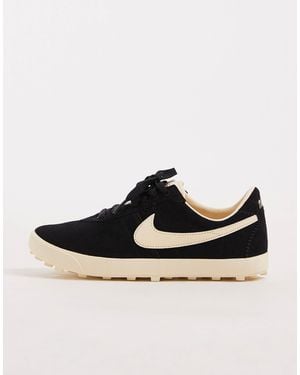Nike – astrograbber txt – sneaker aus wildleder - Braun