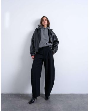 TOPSHOP Broek Met Ballonpijpen - Blauw