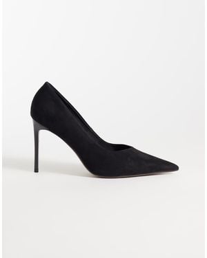 ASOS Prague Pointed Stiletto High Heel Court Shoes - Black