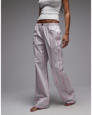 Tommy Hilfiger Heritage Poplin Pyjama Bottoms - Grey