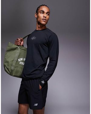New Balance Performance 5 Inch Shorts - Blue