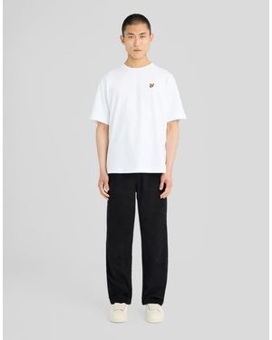 Lyle & Scott Trousers Cord Trousers - White