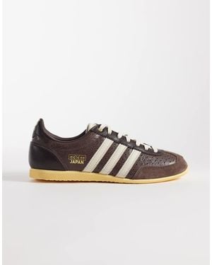 adidas Originals Japan Trainers With Crochet Tounge - Brown
