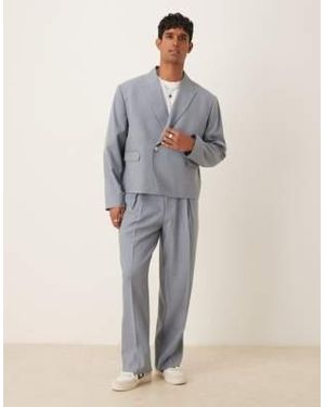 ASOS Wide Leg Suit Pants - Black