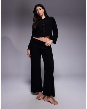 River Island – loungewear-set aus jersey - Blau