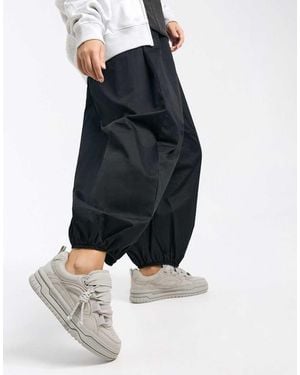 Bershka Chunky Skate Shoes - Grey
