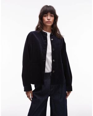 ARKET – hemdjacke aus cord - Blau
