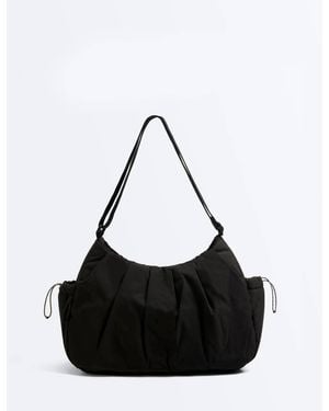 Oysho Shopper Bag With Side Pockets - White