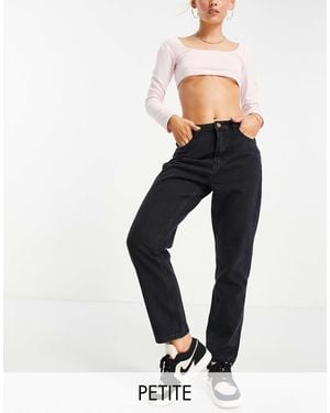 Missguided Wrath Straight Leg Jean - Black